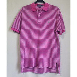 Polo By Ralph Lauren Shirt Men Medium Polo Logo Cotton Pullover Casual Work